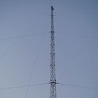 Εξατομικεύσιμος χάλυβας πύργων καλωδίων σύνδεσης 36m/S Guyed φλαντζών ASTM τυποποιημένος και δομικός χάλυβας κραμάτων