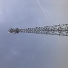 Γαλβανισμένοι πύργοι χάλυβα δικτυωτού πλέγματος υποστήριξης καλωδίων τύπων καυτής εμβύθισης
