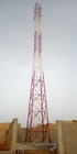 πύργος κεραιών μικροκυμάτων χάλυβα τρίποδων 50m, αυτοφερόμενος πύργος επικοινωνίας