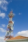 Πολυλειτουργικός πύργος κυψέλης Mobile Cell Tower Communication 3 Legs Tube