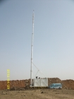 Πύργος επικοινωνίας ταχείας ενσωμάτωσης Single Pipe 20 - 32m Hot Dip Galvanized