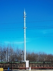 Πύργος επικοινωνίας μονόπολου απλής δομής Βολική εγκατάσταση και χρήση