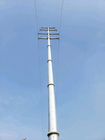 πόδι 3 4 30m πύργος δικτυωτού πλέγματος χάλυβα τηλεπικοινωνιών ποδιών 5G Διαδίκτυο WIFI αυτοφερόμενος