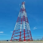 Γωνιακός γαλβανισμένος 3leg πύργος κεραιών χάλυβα κινητός με τα υποστηρίγματα MW