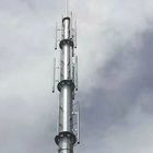 ISO 9001 οκτάγωνος εκλεπτυμένος πύργος χάλυβα 40m μονοπωλιακός
