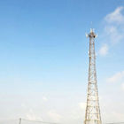 Γαλβανισμένος με πόδια σωληνοειδής πύργος χάλυβα 3 για Telecomunication