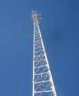Χρωματισμένοι πύργοι χάλυβα δικτυωτού πλέγματος τηλεπικοινωνιών 15m