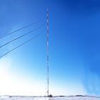 Ισόπλευρος ιστός Guyed πύργων κινητής επικοινωνίας τριγώνων