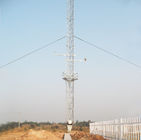 Πολλών χρήσεων κινητός Guyed πύργος καλωδίων χάλυβα Q345