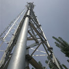 Κινητή κεραία πύργων σωλήνων χάλυβα cOem Q420B για τις τηλεπικοινωνίες