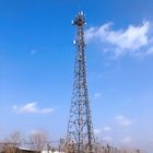 Q345 20m γαλβανισμένοι πύργοι τηλεπικοινωνιών καυτής εμβύθισης 30m 40m