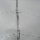 Πύργος καλωδίων επικοινωνίας 10m Guyed χάλυβα δικτυωτού πλέγματος