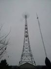 Τριγωνικός με πόδια πύργος Guyed επικοινωνίας 3 ραδιο