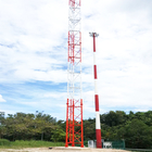 Μόνος πύργος με πόδια ή 4 με πόδια σωληνοειδής 3 χάλυβα τηλεπικοινωνιών υποστήριξης