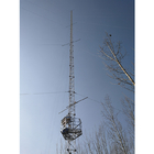 Τηλεπικοινωνίες 80m κεραιών πύργος καλωδίων Guyed