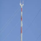 ηλεκτρικός ιστός επικοινωνίας πύργων δικτυωτού πλέγματος 50m Guyed