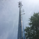 Μονοπωλιακός πύργος 80m χάλυβα κεραιών MW σύνδεσης φλαντζών