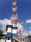 Δικτυωτό πλέγμα RRU 4 μετάδοσης με πόδια πύργος 15m ύψος