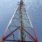 Αυτοφερόμενο GSM 4 με πόδια πύργων ραντάρ τηλεπικοινωνιών χάλυβα γωνίας Bts κινητό