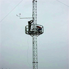 Γαλβανισμένο δικτυωτό πλέγμα σημάτων επικοινωνίας πύργων καλωδίων Guyed καυτής εμβύθισης