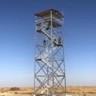 Το προκατασκευασμένο ρολόι παρατηρεί το στρατιωτικό πύργο φρουράς 50m