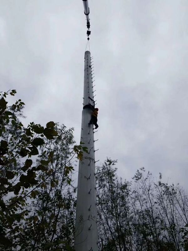 Q235 οκτάγωνη κεραία 15M μονοπωλιακός πύργος Πολωνός βιομηχανίας τηλεπικοινωνιών για τη ραδιοφωνική αναμετάδοση