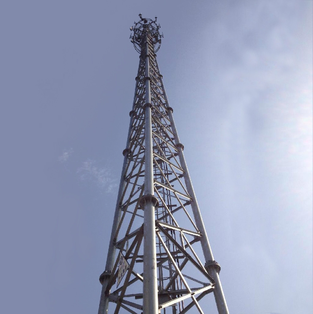κεραία 36m/s TV σωληνοειδής πύργος χάλυβα 20 μέτρων