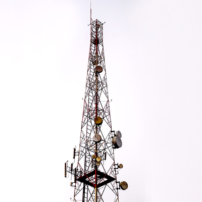 30m/S δικτυωτό πλέγμα μετάδοσης πύργων χάλυβα τηλεπικοινωνιών υψηλής πυκνότητας