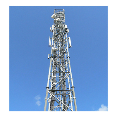 τηλεπικοινωνίες 3 GSM 70m με πόδια γαλβανισμένη πύργος δομή γωνίας φραγμών χάλυβα